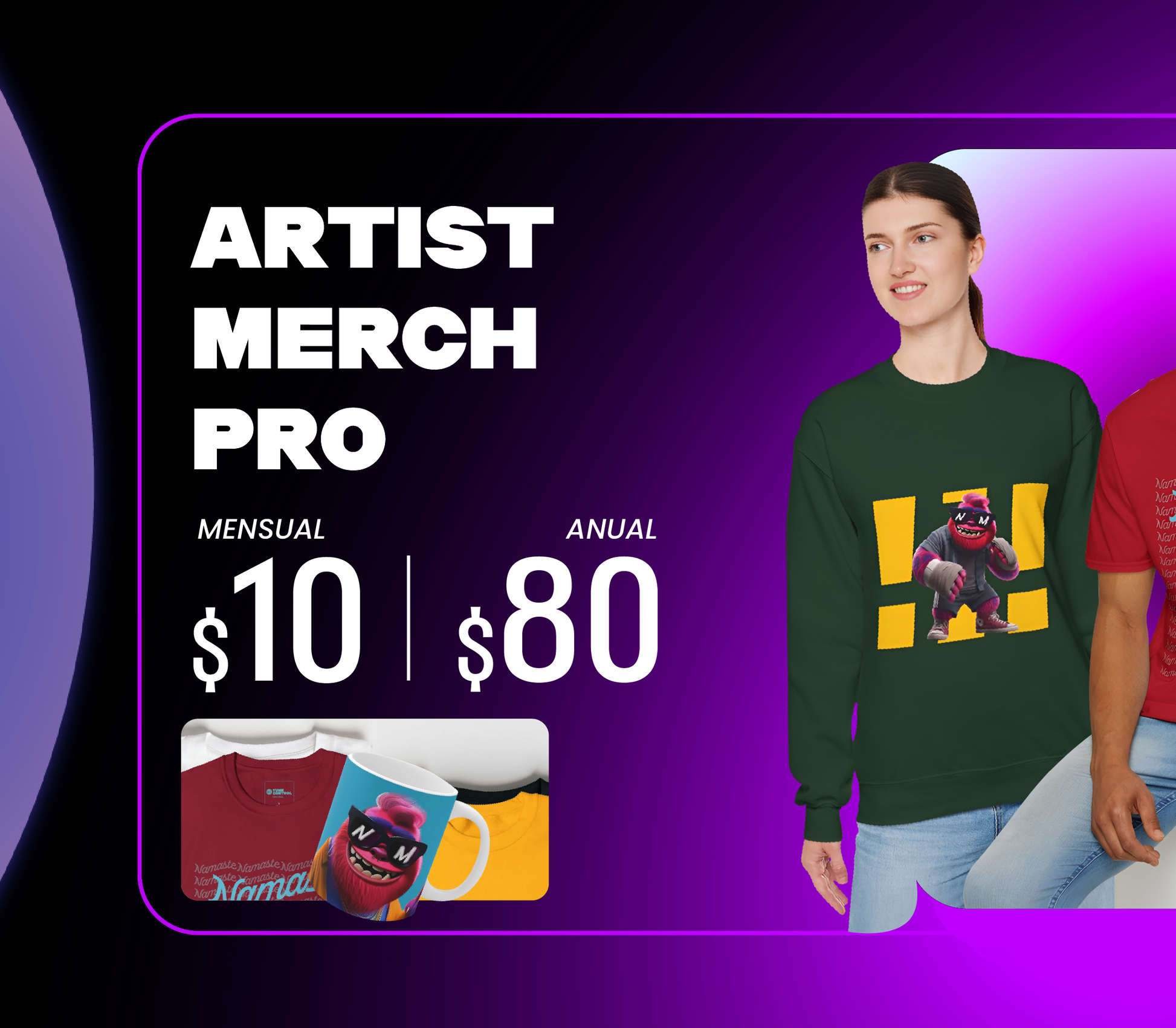 Merch Profesional Para Artistas