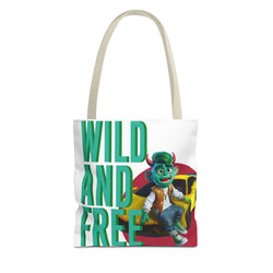 Collection of Stylish All-Over Print Tote Bag – Durable & Functional in a gallery layout