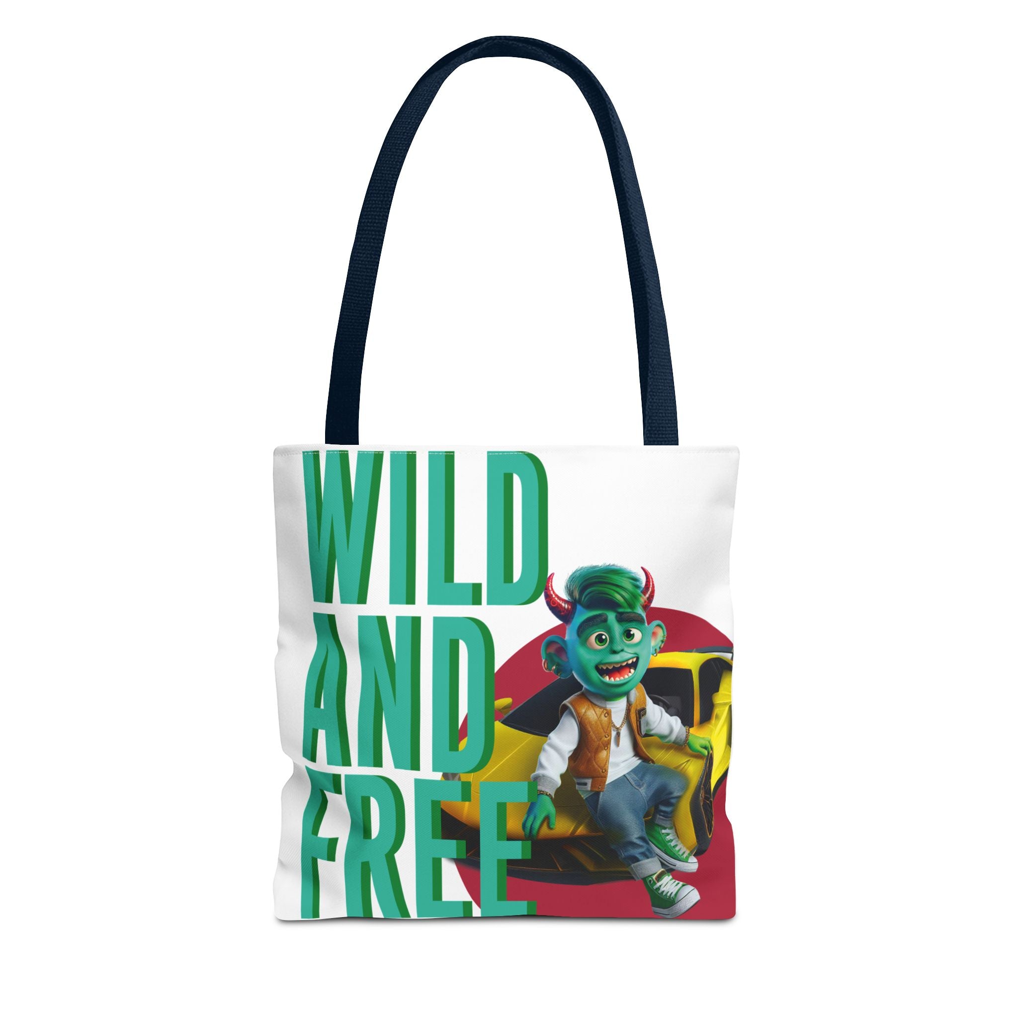 Collection of Stylish All-Over Print Tote Bag – Durable & Functional in a gallery layout