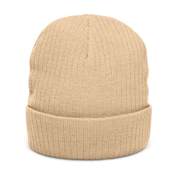 Image of Ribbed Knit Beanie (Embroidery)