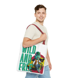 Collection of Stylish All-Over Print Tote Bag – Durable & Functional in a gallery layout