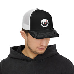 Image of Gorra de camionero con cierre a presión (bordada)
