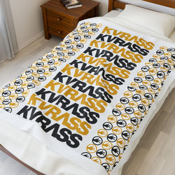 Image of Velveteen Plush Blanket – Soft & Cozy for Home or Gifting