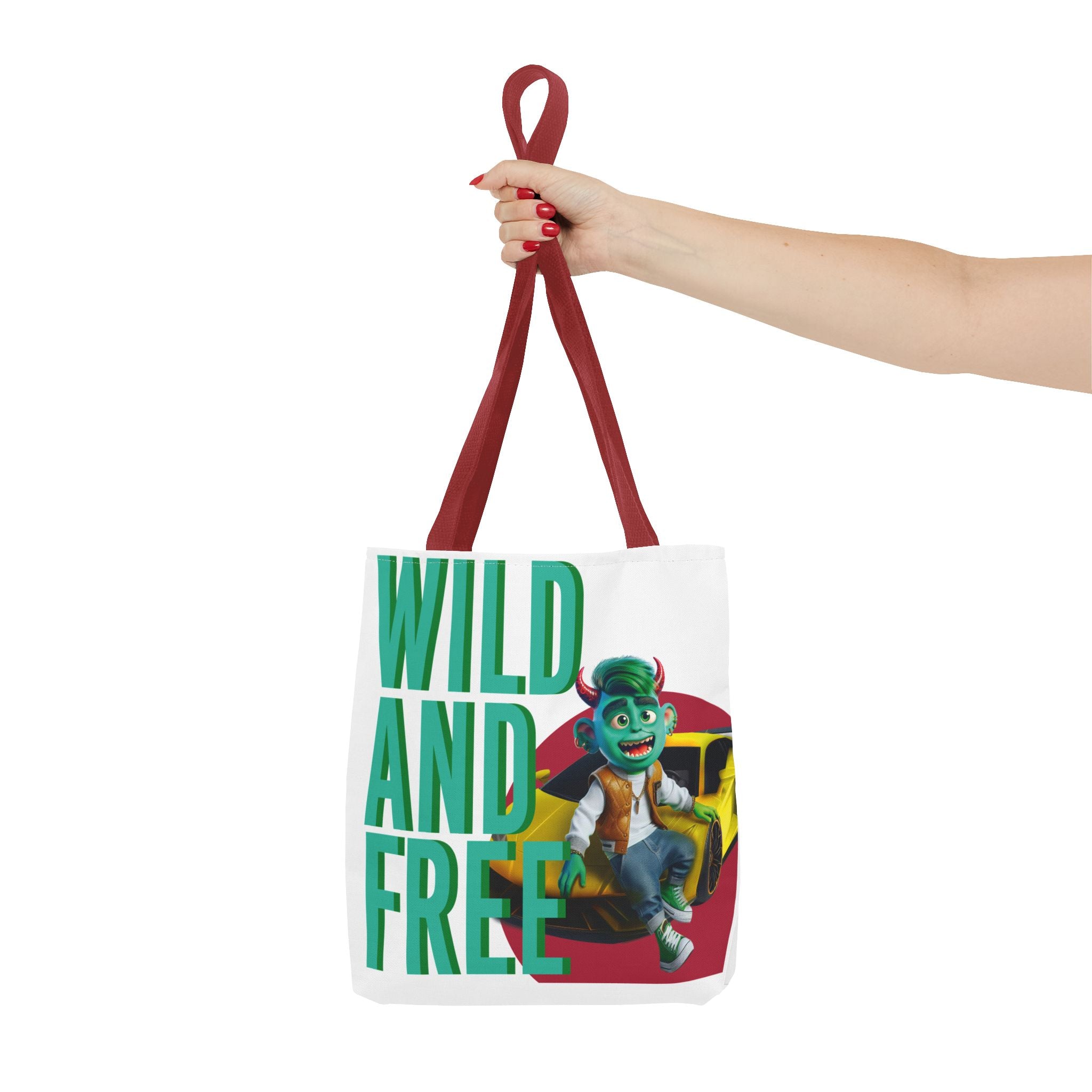 Collection of Stylish All-Over Print Tote Bag – Durable & Functional in a gallery layout