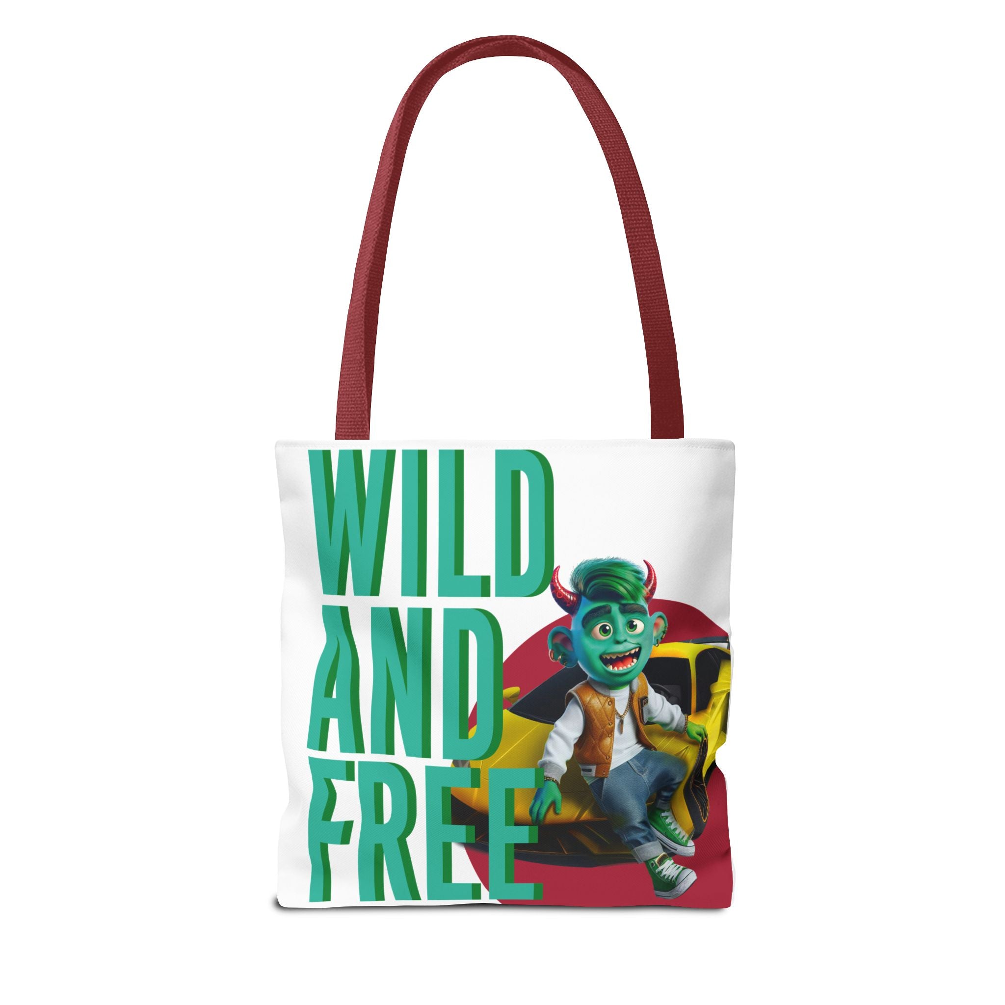 Collection of Stylish All-Over Print Tote Bag – Durable & Functional in a gallery layout