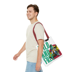 Collection of Stylish All-Over Print Tote Bag – Durable & Functional in a gallery layout