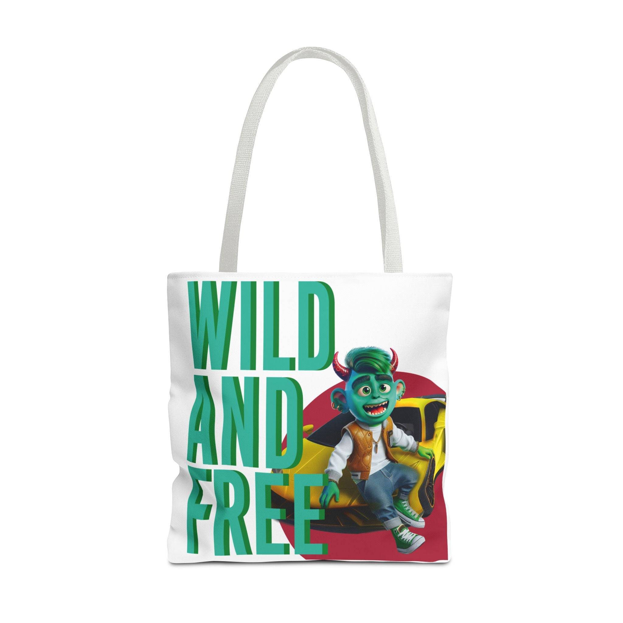 Collection of Stylish All-Over Print Tote Bag – Durable & Functional in a gallery layout