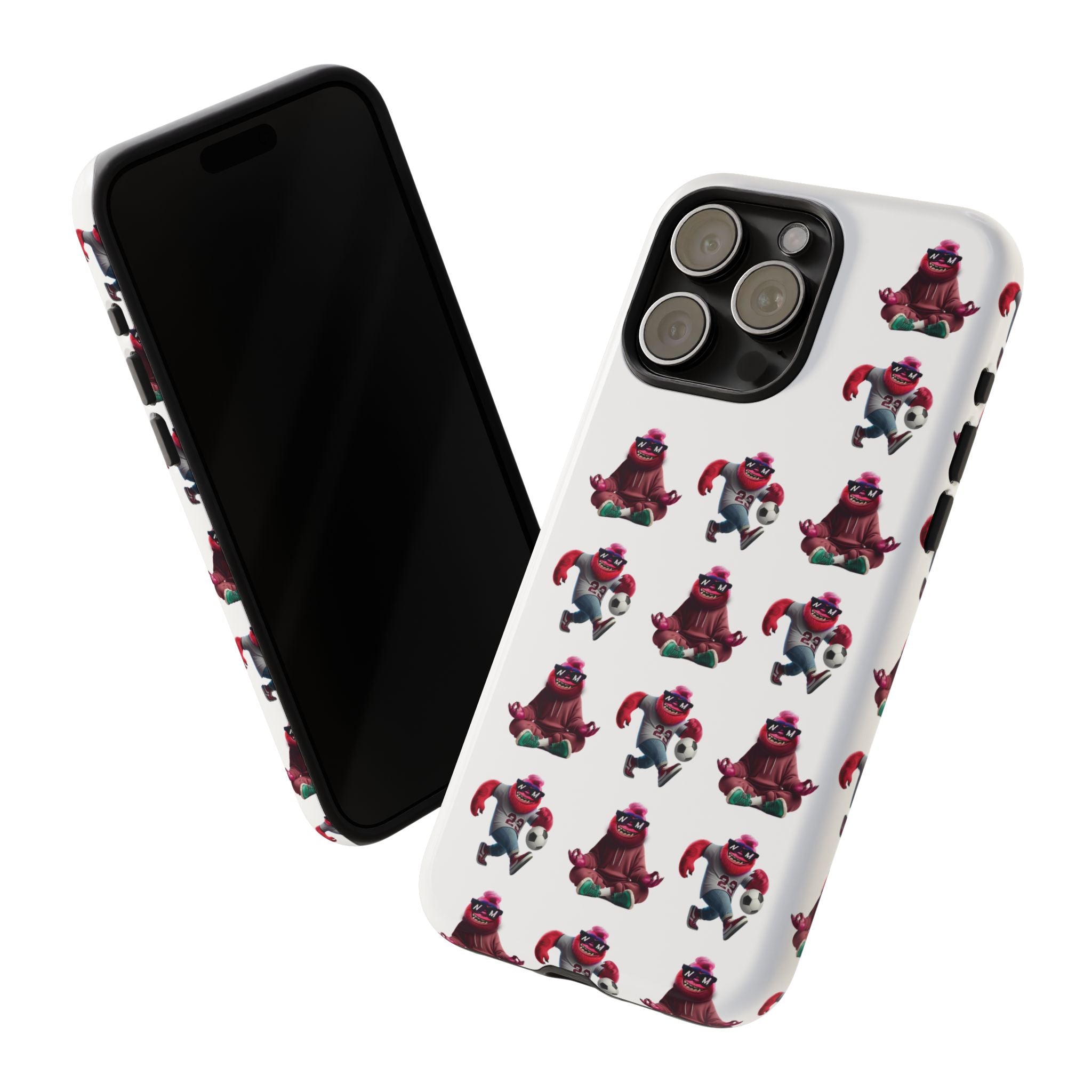 Collection of Fundas protectoras personalizadas y duraderas para teléfonos: protección de doble capa para iPhone, Samsung y Google Pixel in a gallery layout