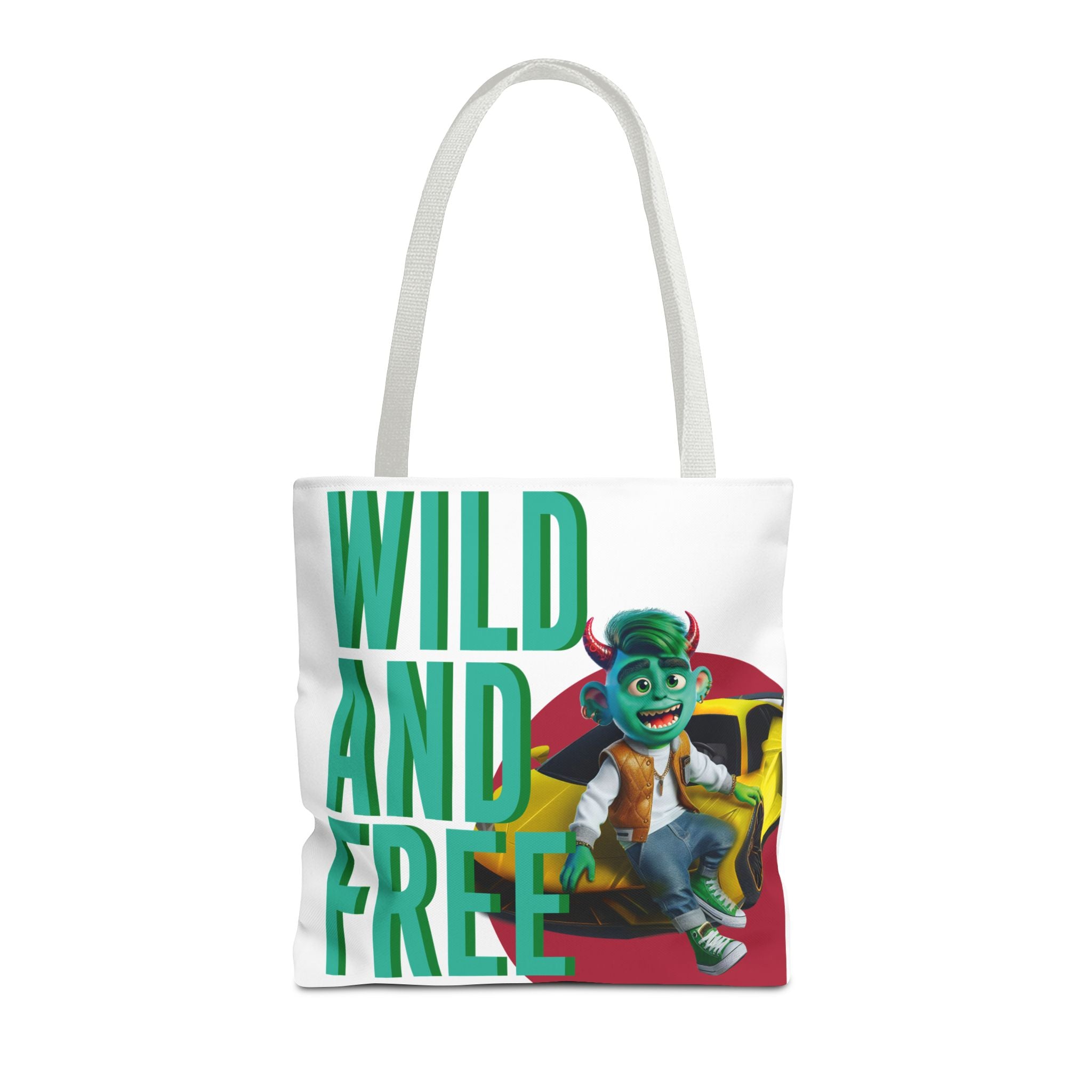 Collection of Stylish All-Over Print Tote Bag – Durable & Functional in a gallery layout