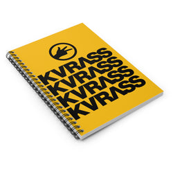 Image of Spiral Notebook with Ruled Line – 118 Pages, Durable Printed Cover