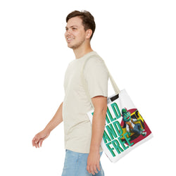 Collection of Stylish All-Over Print Tote Bag – Durable & Functional in a gallery layout