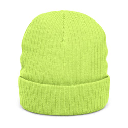 Image of Ribbed Knit Beanie (Embroidery)
