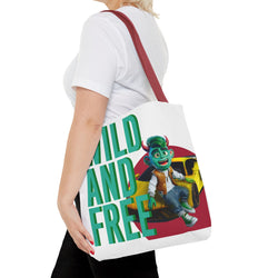 Collection of Stylish All-Over Print Tote Bag – Durable & Functional in a gallery layout