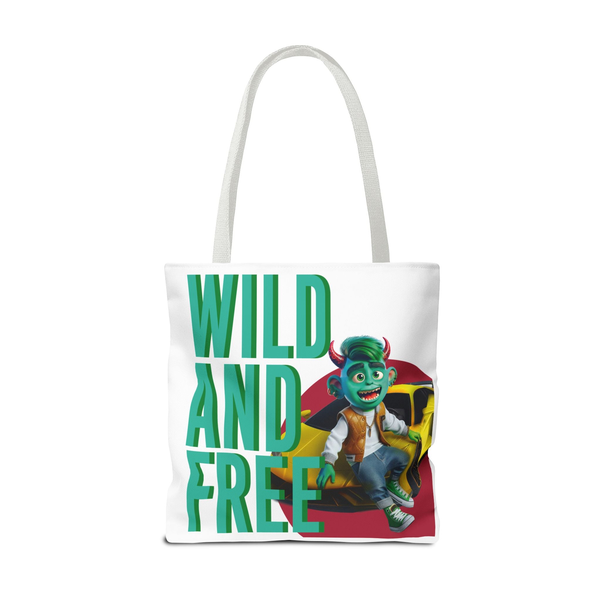 Collection of Stylish All-Over Print Tote Bag – Durable & Functional in a gallery layout