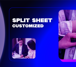 Image of Custom Split Sheet