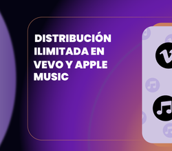 Image of Unlimited Distribution on VEVO and Apple Music